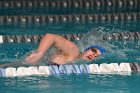 Swimming vs Babson  Wheaton College Swimming & Diving vs Babson College. - Photo By: KEITH NORDSTROM : Wheaton, Swimming
